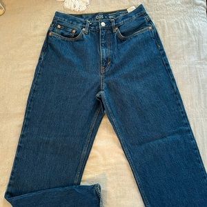 COS high rise jeans